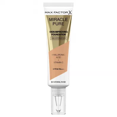 Max Factor Podk�ad Miracle Pure Skin Improving Foundation PA+++ 50 Natural Rose 30 ml
