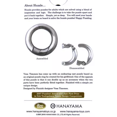 Huzzle Cast Loop. Poziom 1/6 Hanayama