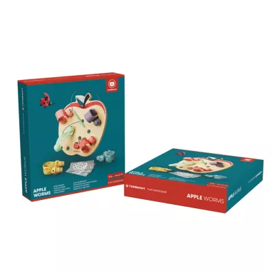 Zabawka edukacyjna dla dzieci Robaczki w jab�uszku 18 m+ Top Bright