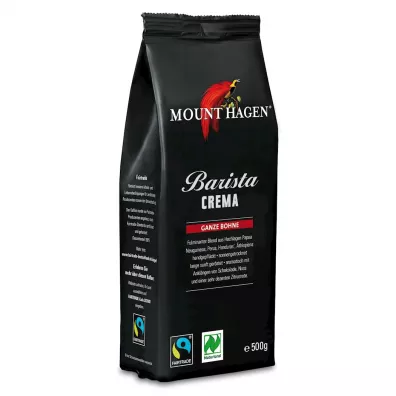Mount Hagen Kawa ziarnista arabica 100 % barista crema 500 g Bio