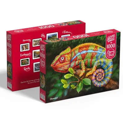 Puzzle 1000 el. Chameleon CherryPazzi
