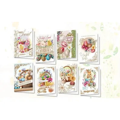 Top Graphic Karnet B6 Wielkanoc (10 szt.) z naklejanym.. �wiec