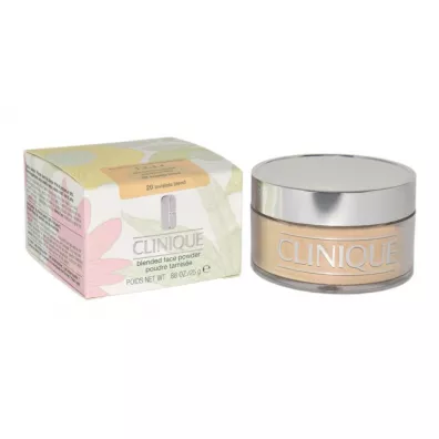 Clinique Blended Face Powder And Brush lekki puder sypki 20 Invisible Blend 25 g