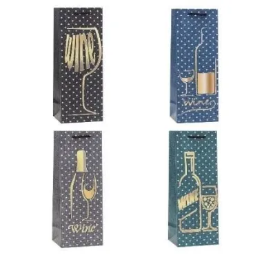 Rozette Torebka ozdobna na butelk� 12x36x9cm mix
