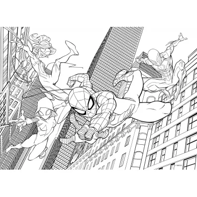 Puzzle 48 el. Marvel Spider-Man Lisciani