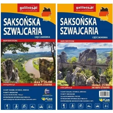 Szwajcaria Czeska i Sakso�ska - komplet map