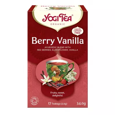 Yogi Tea Herbatka owoce jagodowe - wanilia (berry vanilla) 17 x 2 g Bio