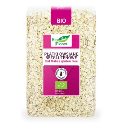 Bio Planet Patki owsiane bezglutenowe 1 kg Bio