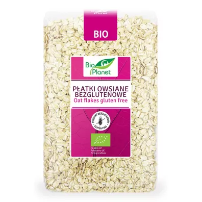 Bio Planet Patki owsiane bezglutenowe 1 kg Bio