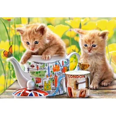 Puzzle 500 el. Czas na herbat� Castorland