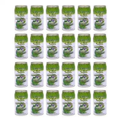 Coco Cool Woda kokosowa Zgrzewka 24 x 330 ml