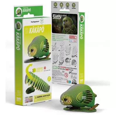 Papuga Kakapo Eugy. Eko Uk�adanka 3D