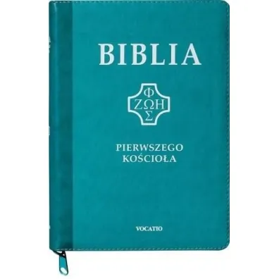 Biblia pierwszego Ko�cio�a z paginat. suwak turkus