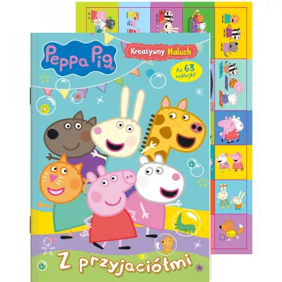 Z przyjacimi. Peppa Pig. Kreatywny maluch