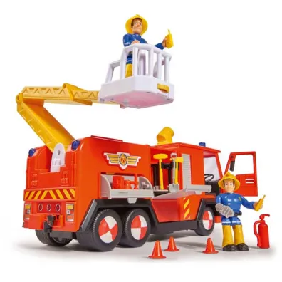 Stra�ak Sam w�z stra�acki Jupiter + 2 figurki Simba