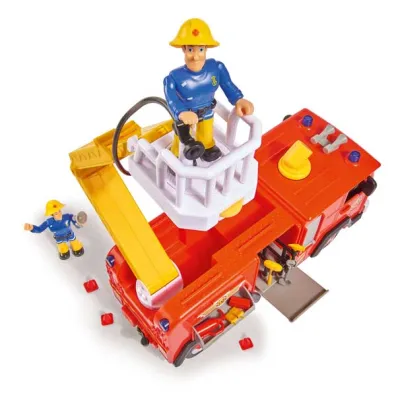 Stra�ak Sam w�z stra�acki Jupiter + 2 figurki Simba