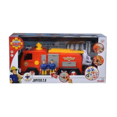 Stra�ak Sam w�z stra�acki Jupiter + 2 figurki Simba