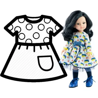 Ubranko dla lalek 32cm Paola Reina