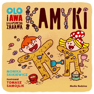 Olo i Awa. Logopedyczna zabawa. Kamyki - Monika  Skikiewicz