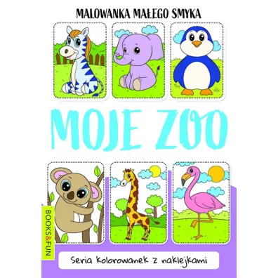 Moje zoo. Malowanka ma�ego smyka