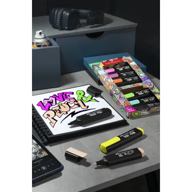 Faber-Castell Zakre�lacz 1546 edycja graffiti 8 szt. opakowanie kartonowe