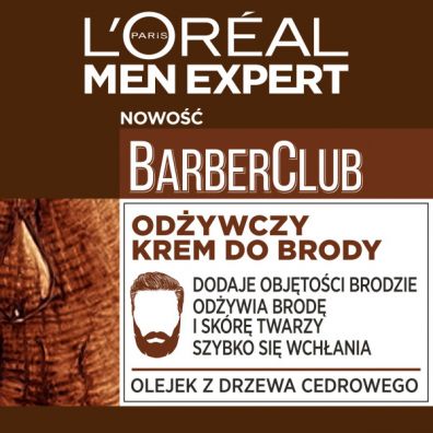 LOreal Paris Men Expert Barber Club odżywczy krem do brody 50 ml