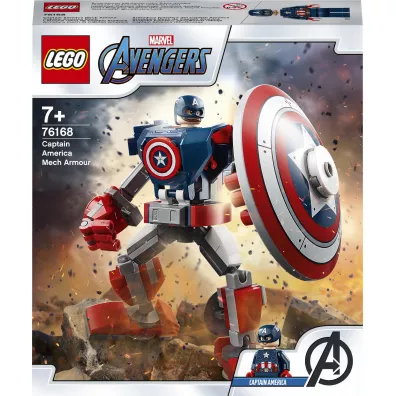LEGO Marvel Avengers Opancerzony mech Kapitana Ameryki 76168