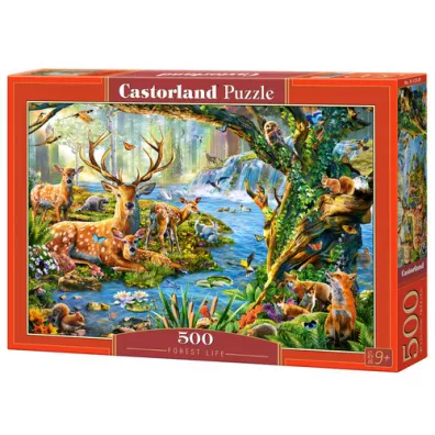 Puzzle 500 el. Lene ycie Castorland
