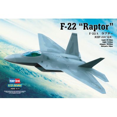 Model plastikowy F-22A Raptor Hobby Boss