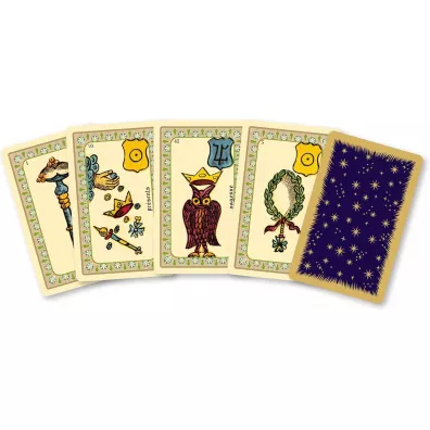 Minis Jeux Tarot de Marseille, karty do wrenia, edycja francuska