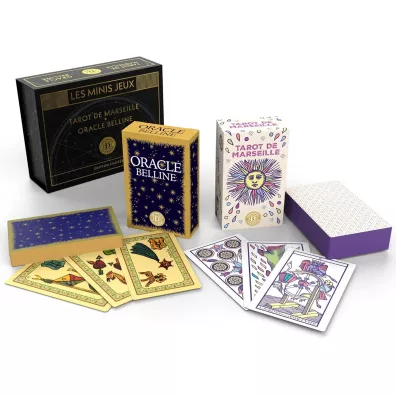 Minis Jeux Tarot de Marseille, karty do wrenia, edycja francuska