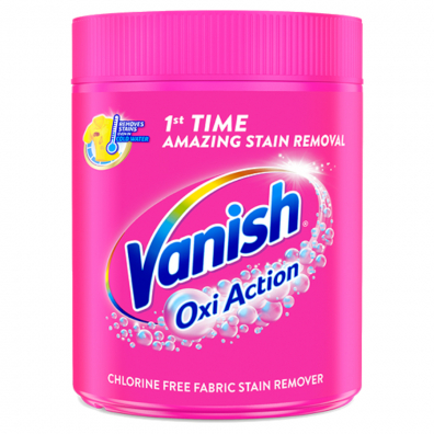 Vanish Oxi Action odplamiacz do tkanin w proszku 470 g