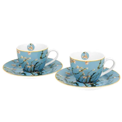 Duo Sp. z o.o. Zestaw filianek espresso Van Gogh Almond Blossom 2 x 90 ml 2 szt.