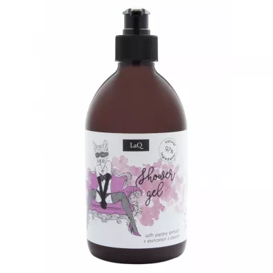 LaQ Naturalny el pod prysznic z ekstraktem z piwonii 500 ml