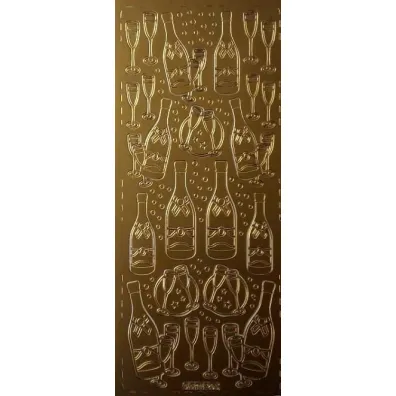 Galeria Hobby Stiker a�urowy z�oty