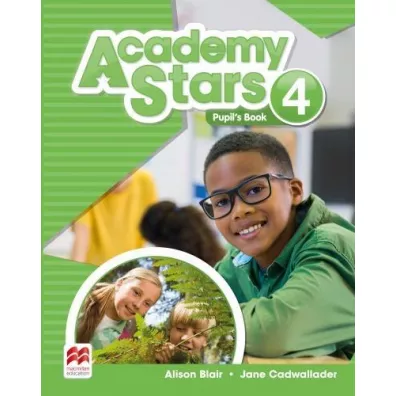 Academy Stars 4. Ksi��ka ucznia (z wersj� cyfrow�) + kod do Pupil's Practice Kit - Blair Alison, Jane Cadwallader