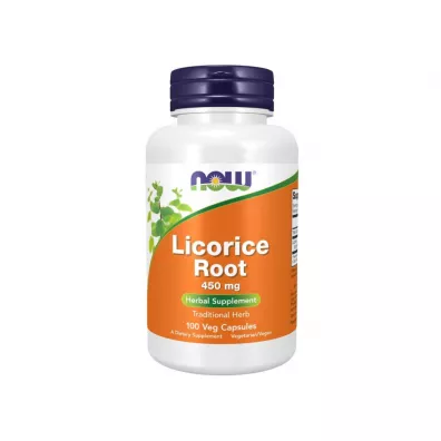 Swanson Licorice Root (Korze Lukrecji) 450 mg - suplement diety 100 kaps.