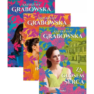 Pakiet Kolory przyja�ni. Tomy 1-3: Mi�o�� wbrew regu�om, Na przek�r rozumowi, Za g�osem serca - Katarzyna Grabowska