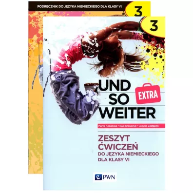 Pakiet Und so weiter 3 extra. Podrcznik i zeszyt wicze do jzyka niemieckiego dla klasy 6 - Ewa Krawczyk, Lucyna Zastpio, Marta Kozubska