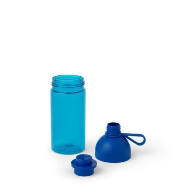 Przezroczysta butelka LEGO Niebieska 500 ml