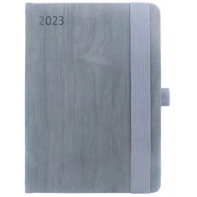 Kalendarz 2023 A5 dzienny Forest szary