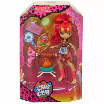 Cave Club zestaw historyjka Lalka Emberly Mattel