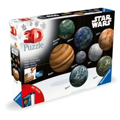 Puzzle 531 el. 3D Star Wars Galaktyka Ravensburger