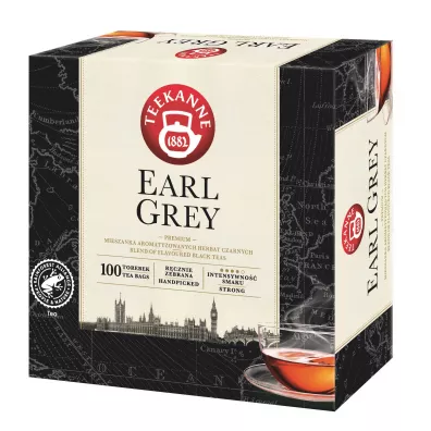 Teekanne Herbata Czarna Earl Grey 100 x 1.65 g
