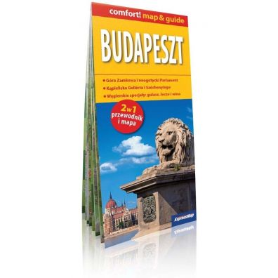Comfort! map&guide Budapeszt 2w1 mapa