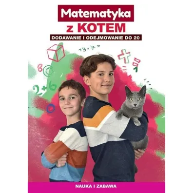 Matematyka z kotem. Dodawanie i odejmowanie do 20 - Beata Guzowska