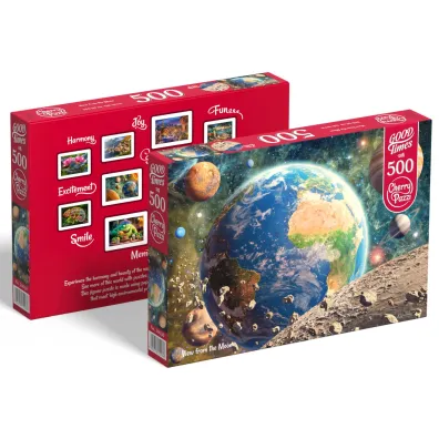 Puzzle 500 el. View from the Moon CherryPazzi