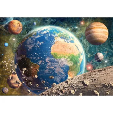 Puzzle 500 el. View from the Moon CherryPazzi