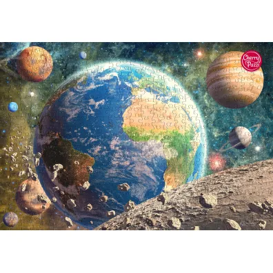 Puzzle 500 el. View from the Moon CherryPazzi
