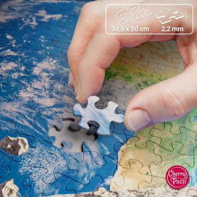 Puzzle 500 el. View from the Moon CherryPazzi